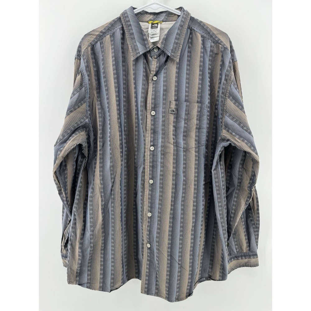 The North Face A5 Series Men's Long Sleeve Plaid Button Down Size L